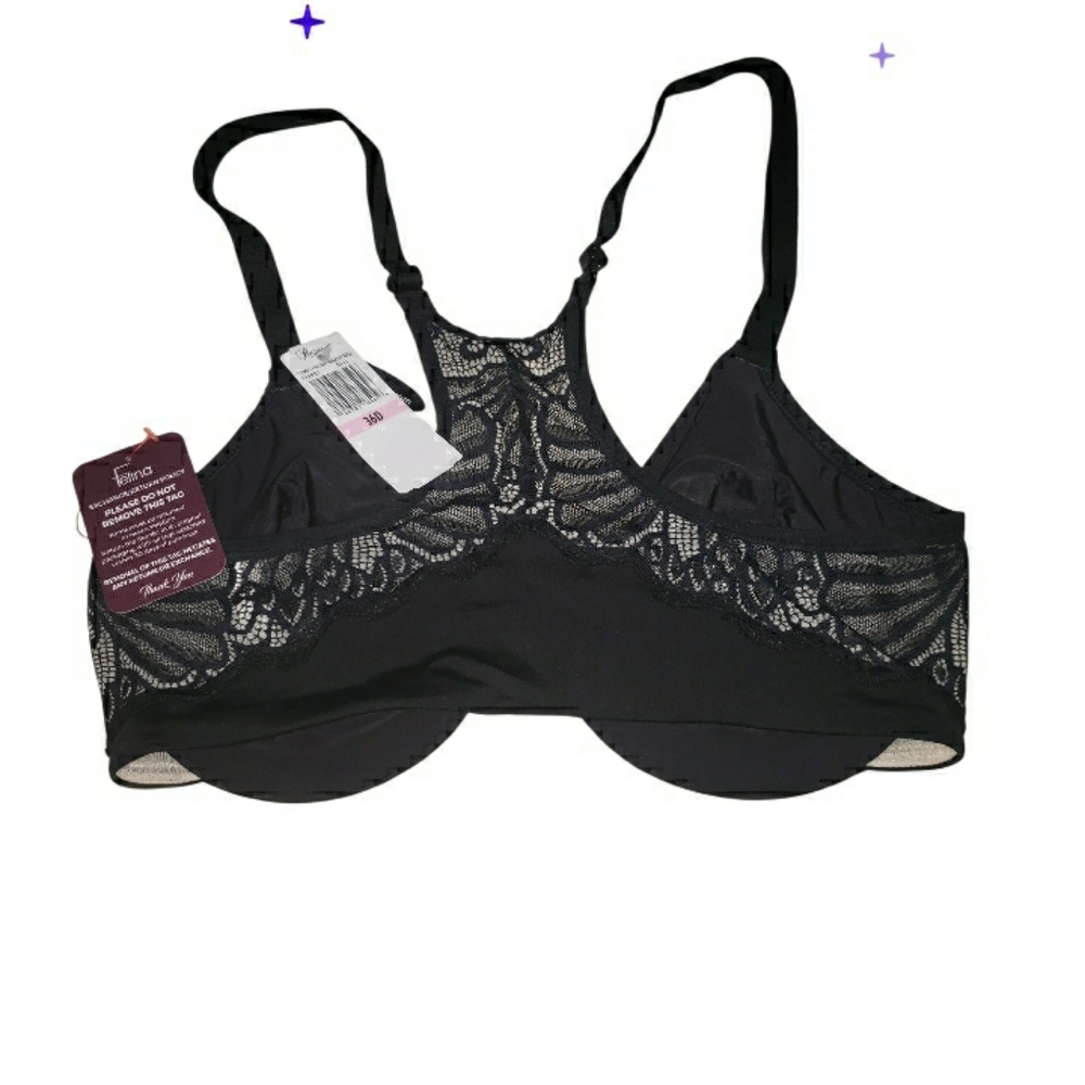 NWT Paramour Racerback Bra 36D